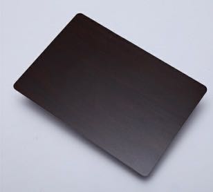 304 Black Hairline Stainless Steel